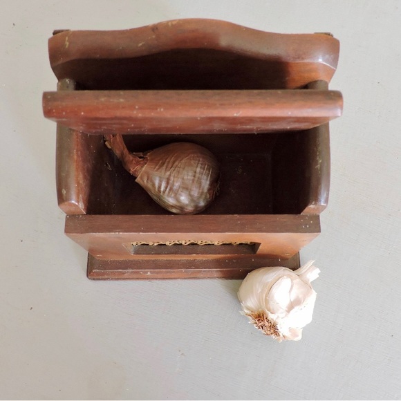 Vintage cane storage box MCM - Picture 3 of 10